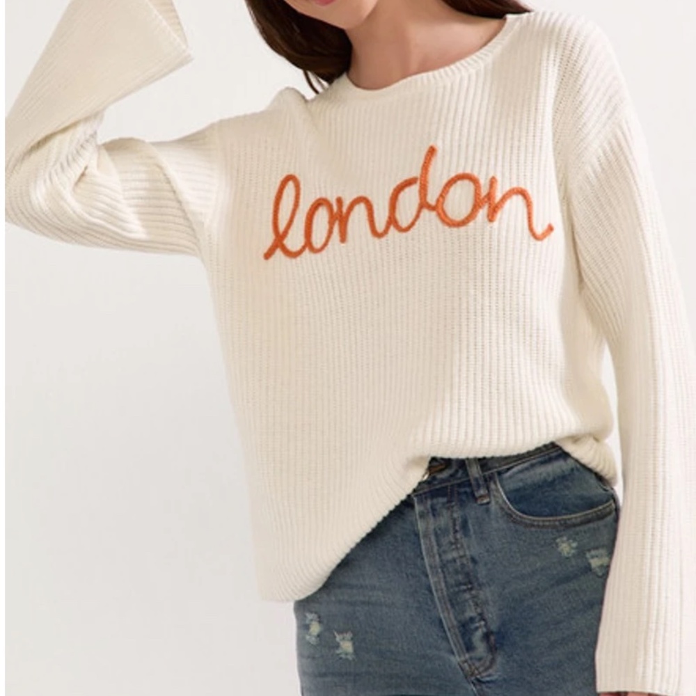 NTW! London 3D Stitch Pullover Sweater (size Large)